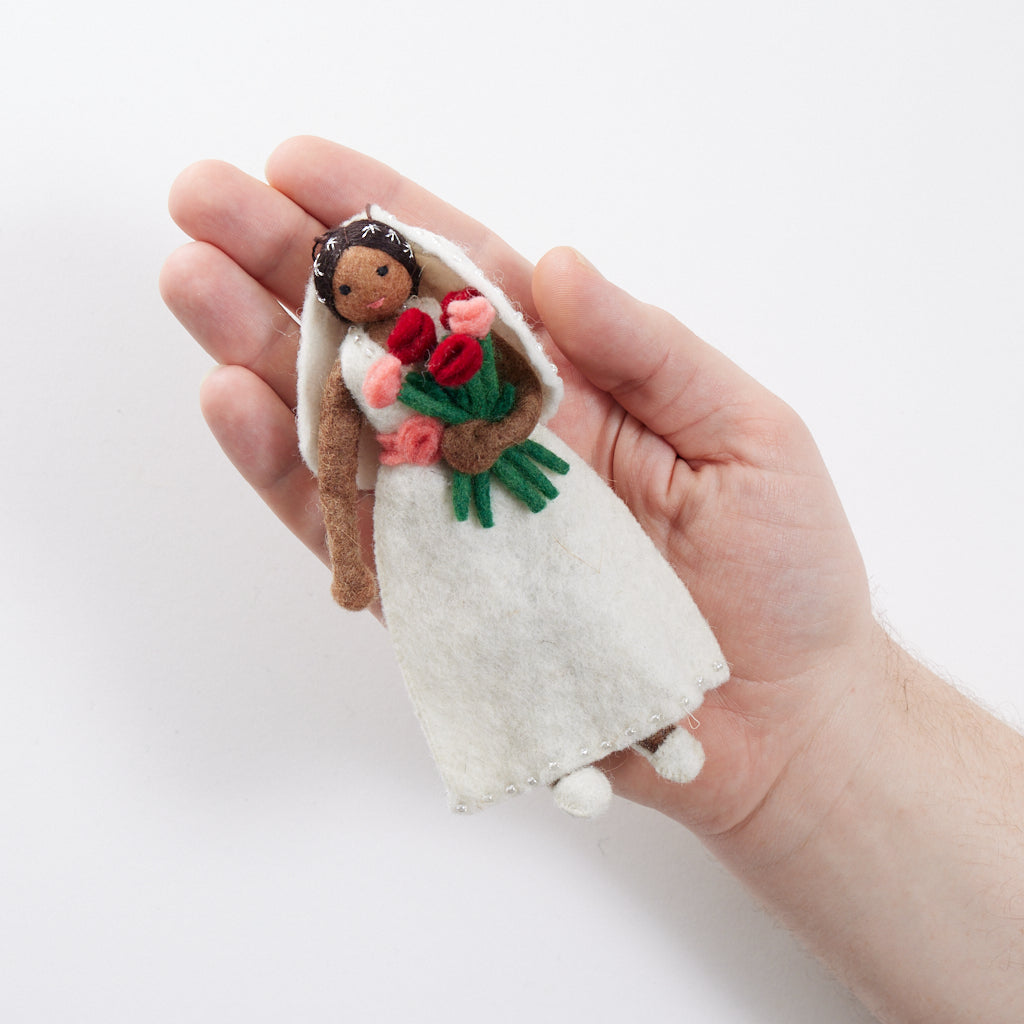 Bride Ornament - Brown