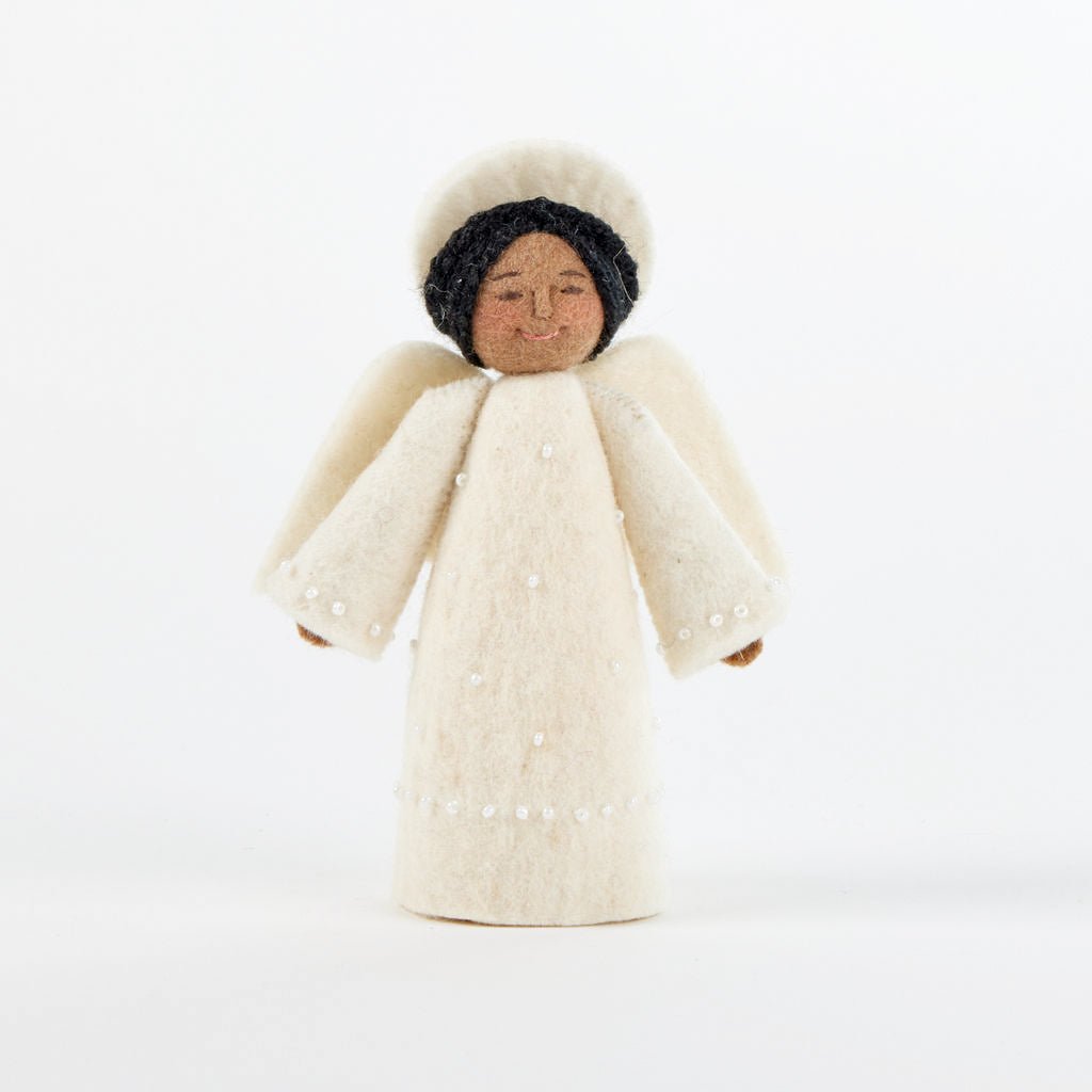 Holy Night Nativity Scene - Brown