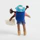 On The Trail Backpacker Ornament - Brown