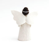 White Star Angel Tree Topper - Brown