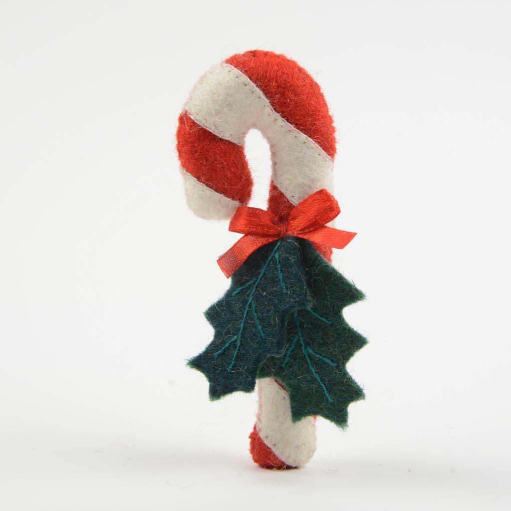 Candy cane ornament deals