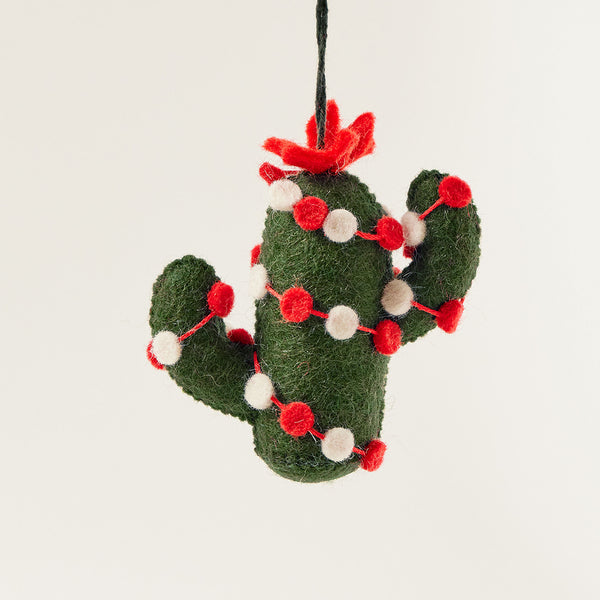 Hand Felted Green Christmas Cactus Ornament – Craftspring hand-felted-green-christmas-cactus-ornament-craftspring