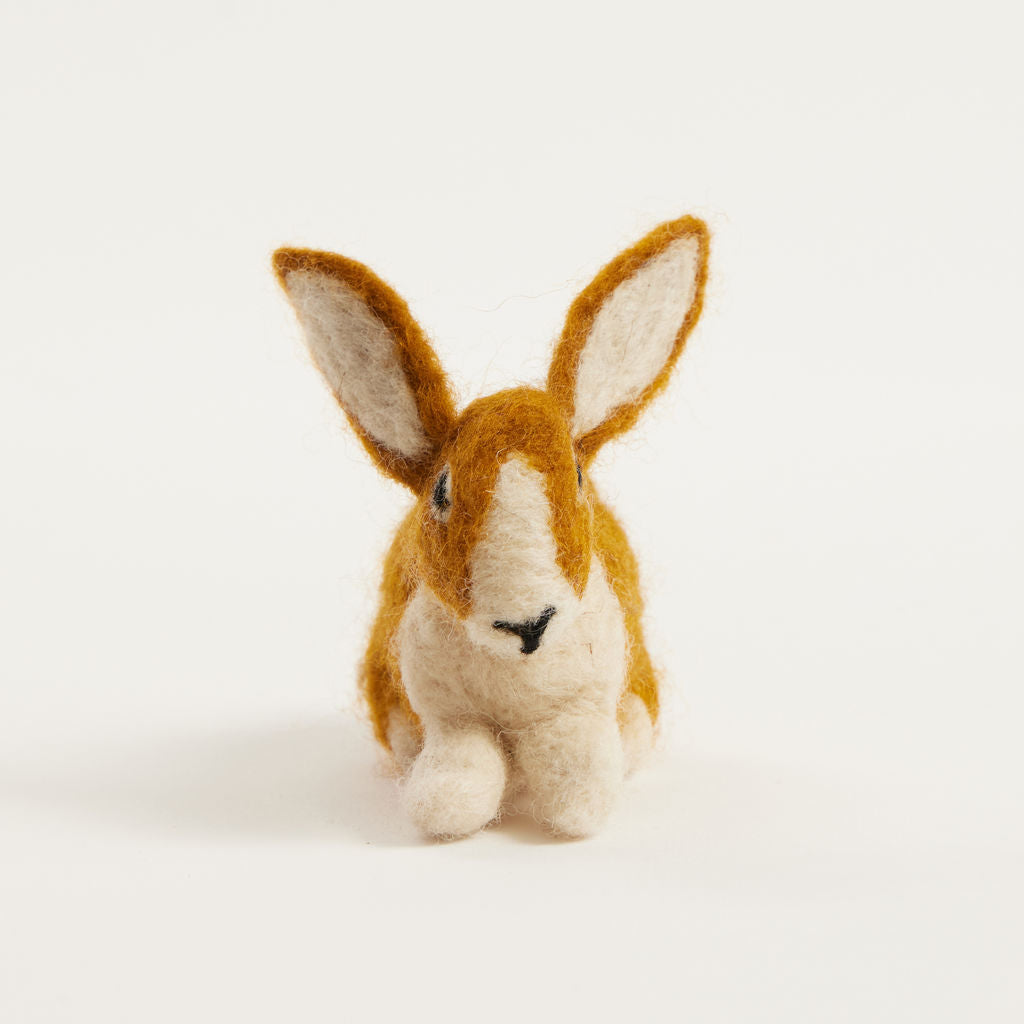 Copper Bunny Ornament