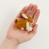 Copper Bunny Ornament