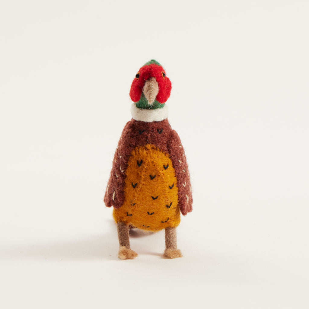 Country Pheasant Ornament