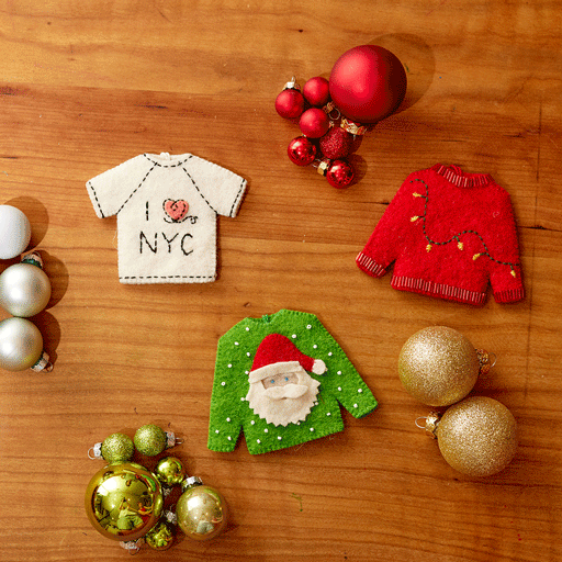 NYC 2025 Shirt Ornament
