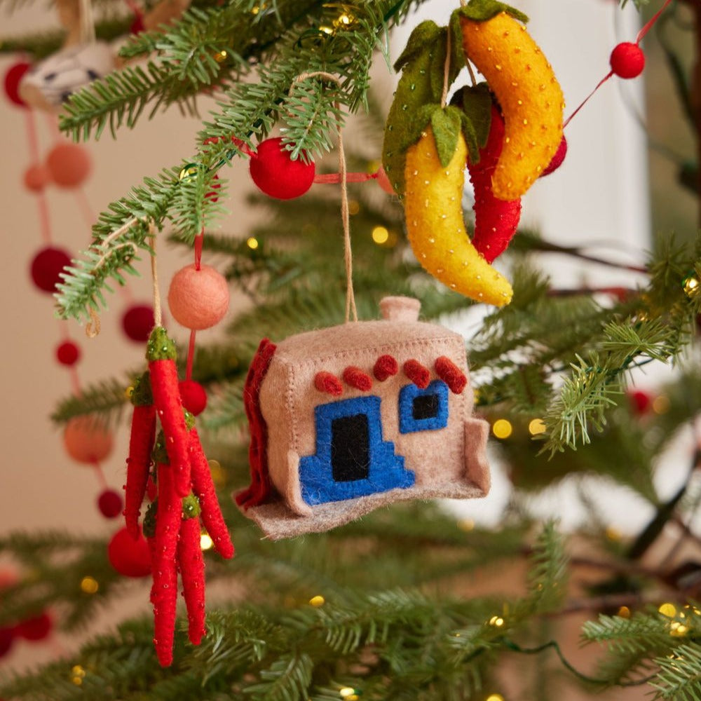 Small Red Chili Pepper Bundle Ornament