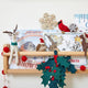 Santa Hedgehog Ornament