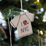 NYC 2025 Shirt Ornament