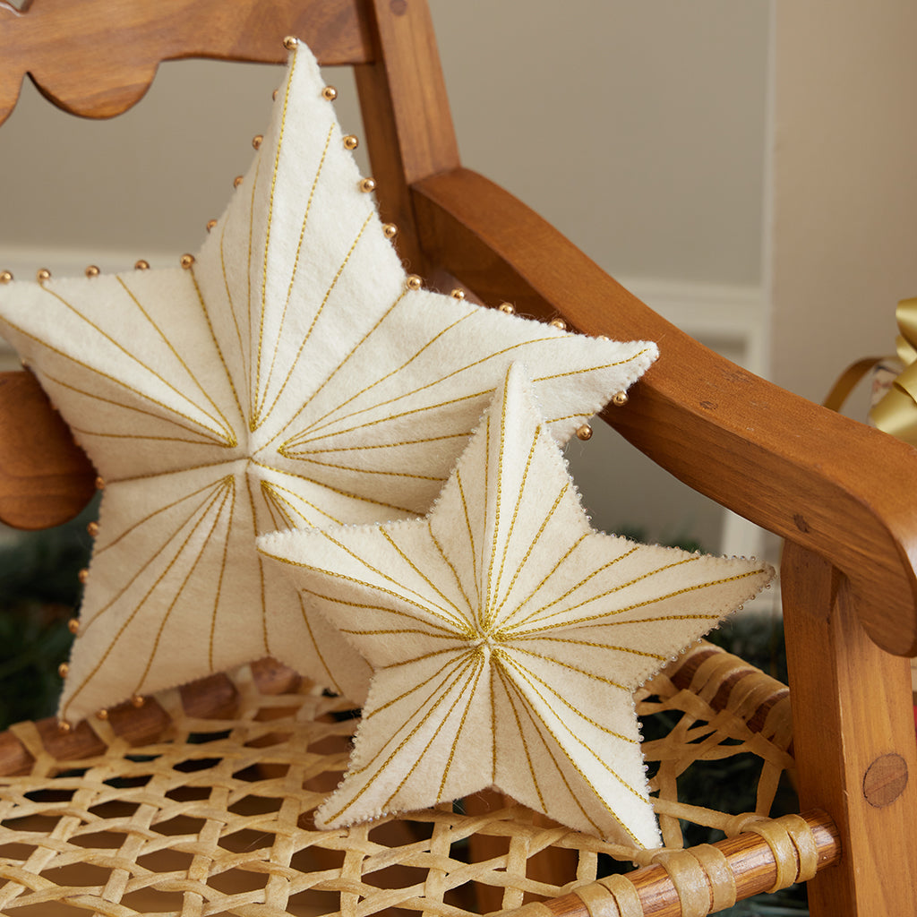 Small Gold Starburst Tree Topper