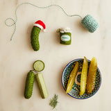 Santa Pickle Ornament