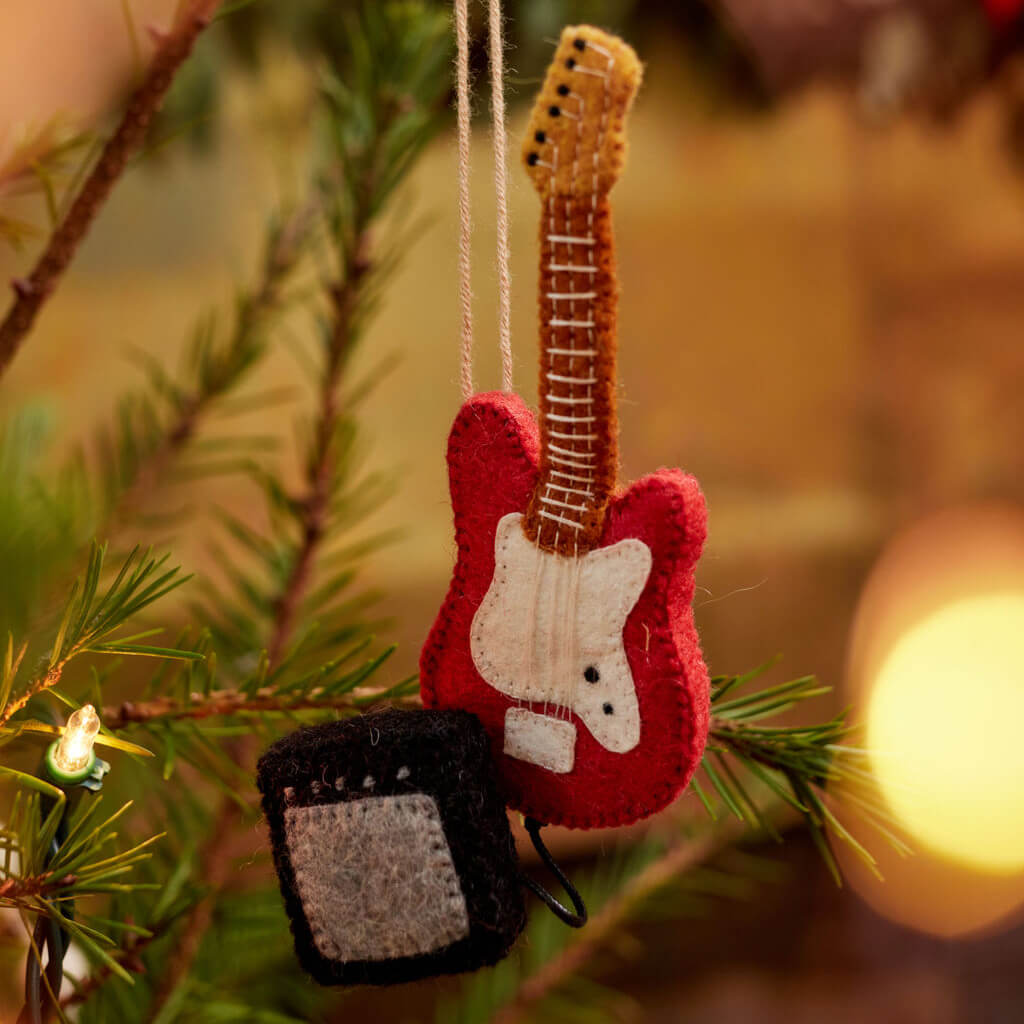 Electric Guitar Ornament