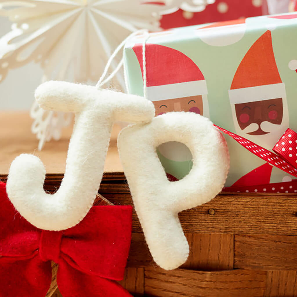 Natural Letter Ornaments