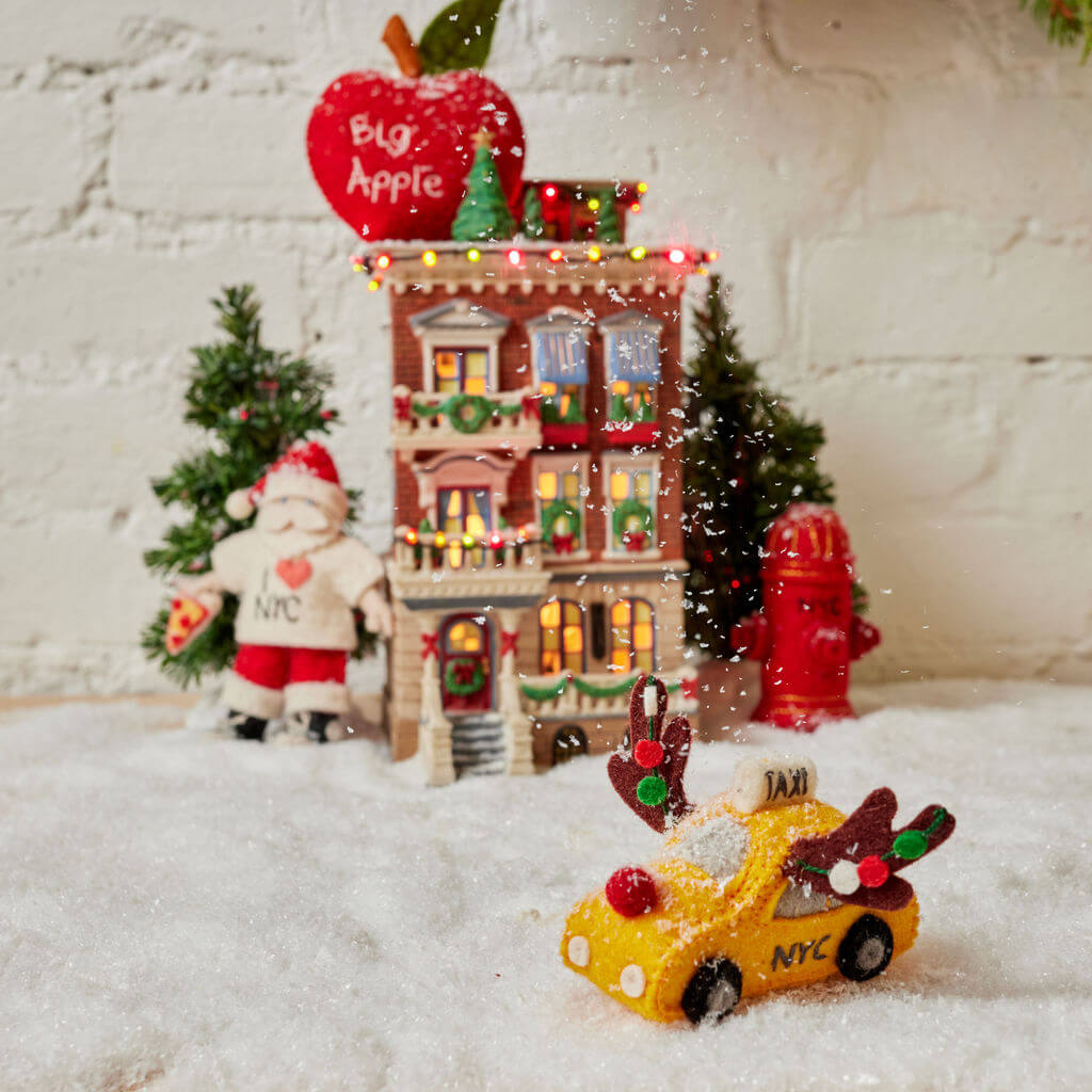 Rudolph Taxi Ornament