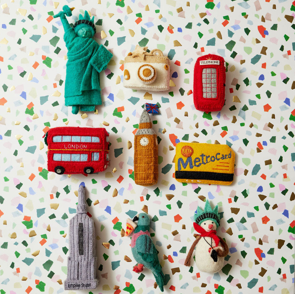 London Calling Phone Booth Ornament