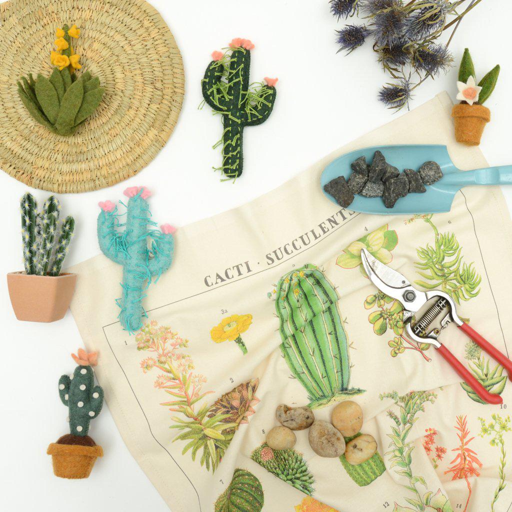 Pastel Majestic Saguaro Cactus Ornament