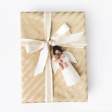Pink Mother's Presence Angel - Brown