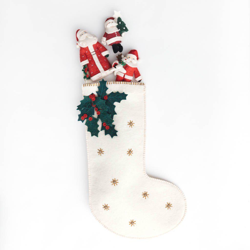 Joyful Days Santa Ornament - Light