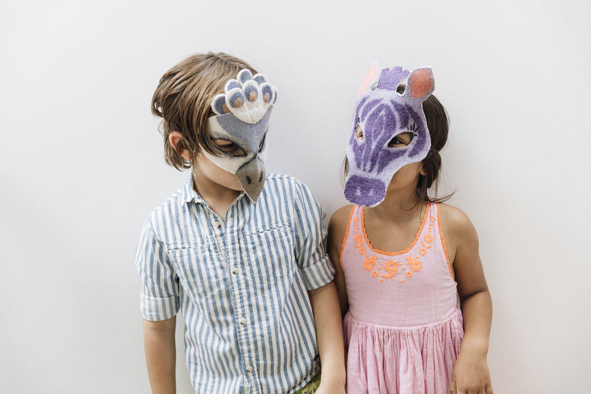 Safari Smile Zebra Mask