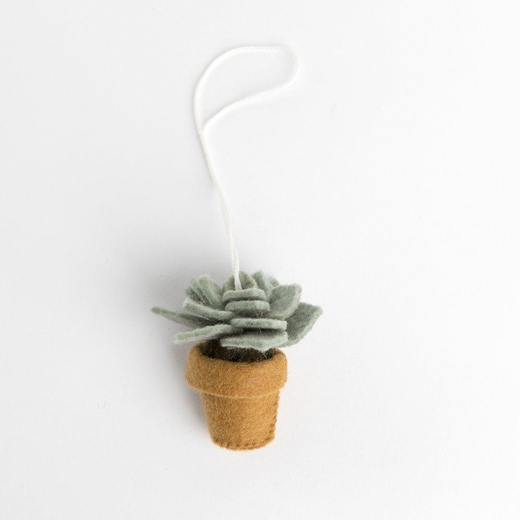 Sage Desert Rose Ornament