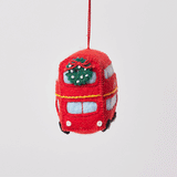 Double Decker London Bus Ornament