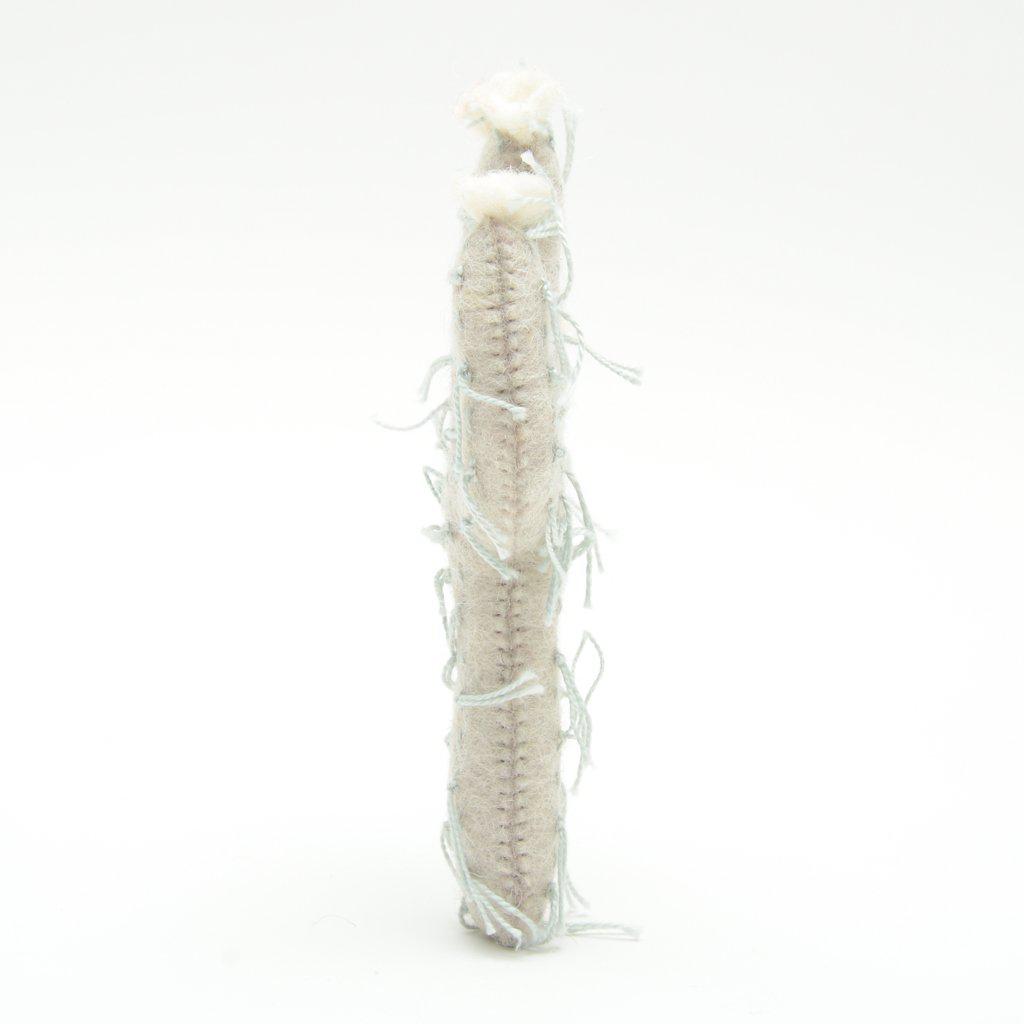 Eggshell Majestic Saguaro Cactus Ornament