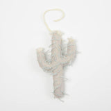 Eggshell Majestic Saguaro Cactus Ornament