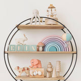 Pastel Up & Away Hot Air Balloon Ornament