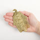 Filigree Etched Brass Hamsa Ornament