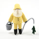 Fishing On The Docks Santa Ornament