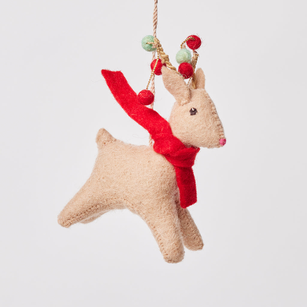 Garland Fawn Ornament
