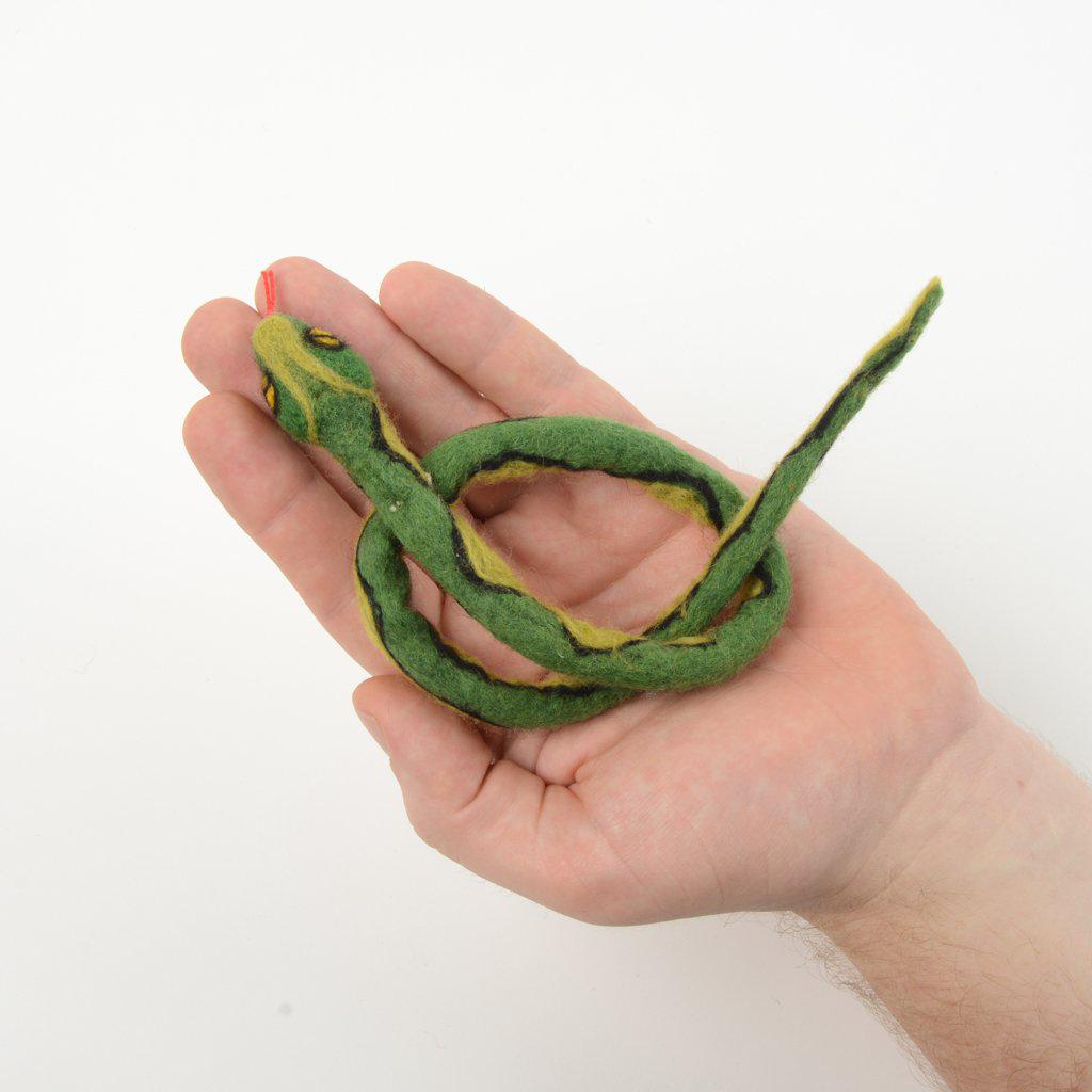 Green Snake Ornament
