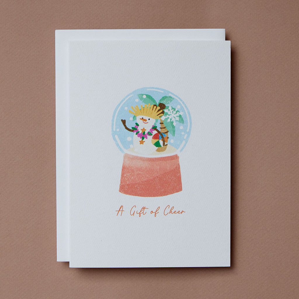 Snowman Cheer Greeting Card