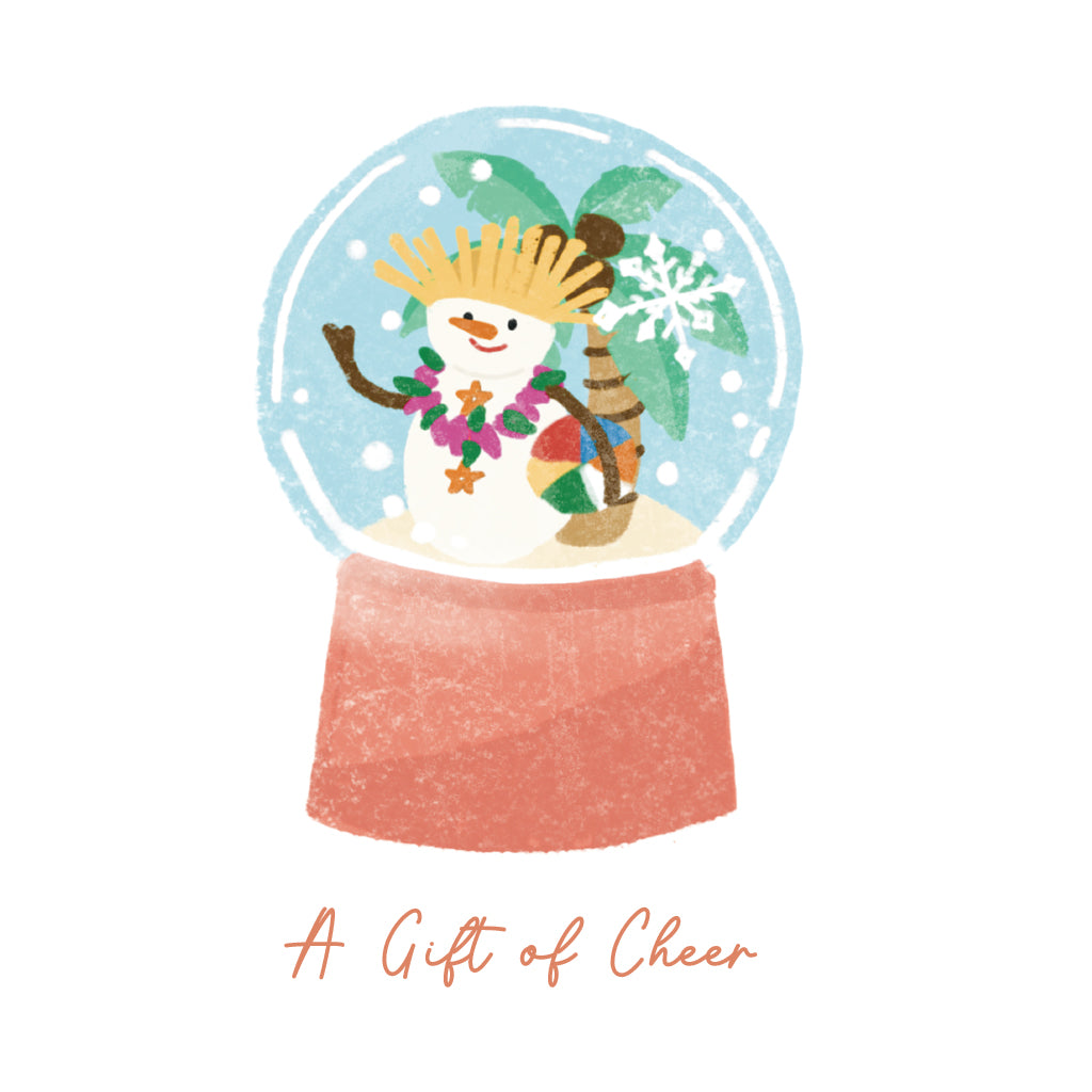 Snowman Cheer Greeting Card
