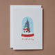 Snowman Joy Greeting Card