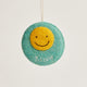 Felt Kindness Counts badge, embroidered and handmade from wool. Fair trade.

