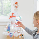 Pastel Rainbow Heart Ornament