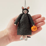 Little Halloween Cat Ornament