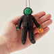 Frankenstein's Monster Trick-or-Treater Ornament