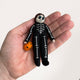 Skeleton Trick-or-Treater Ornament