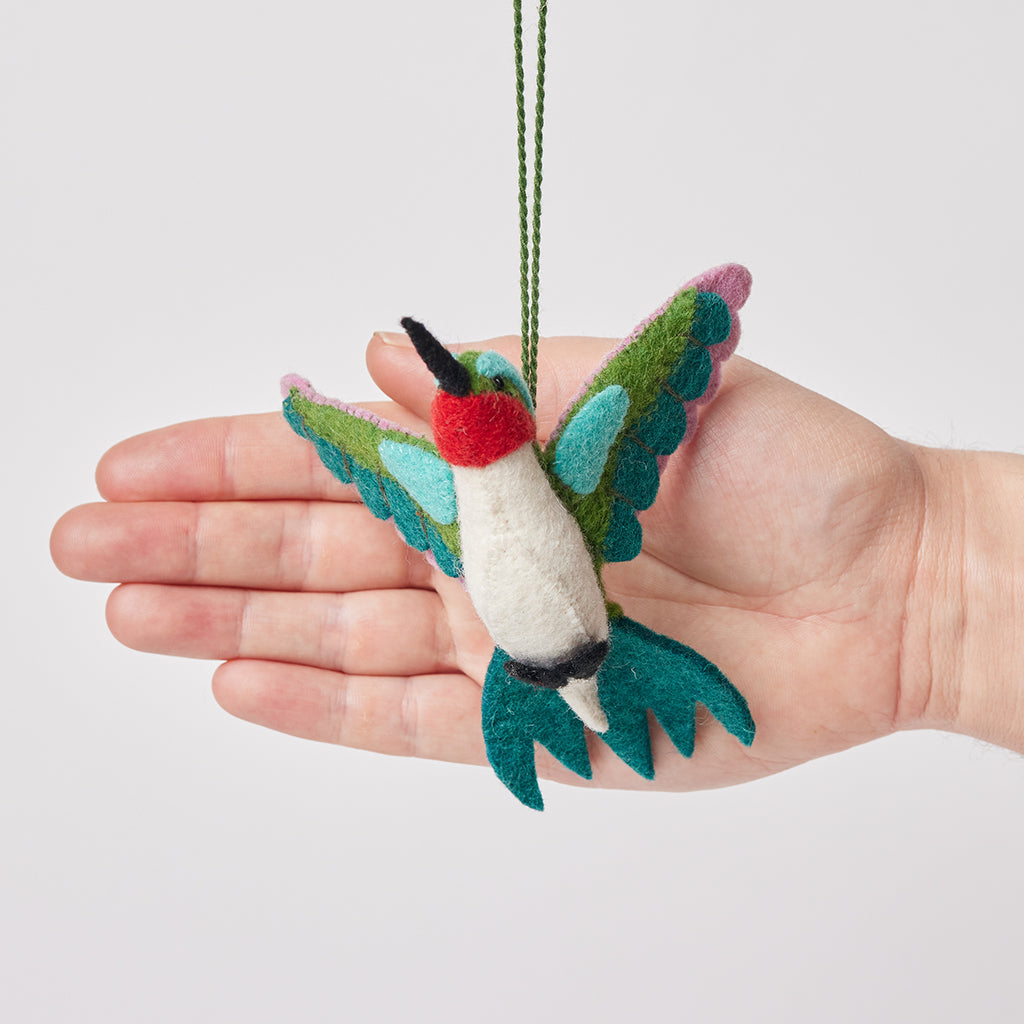 Little Migrator Hummingbird Ornament