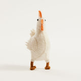 Little White Hen Ornament