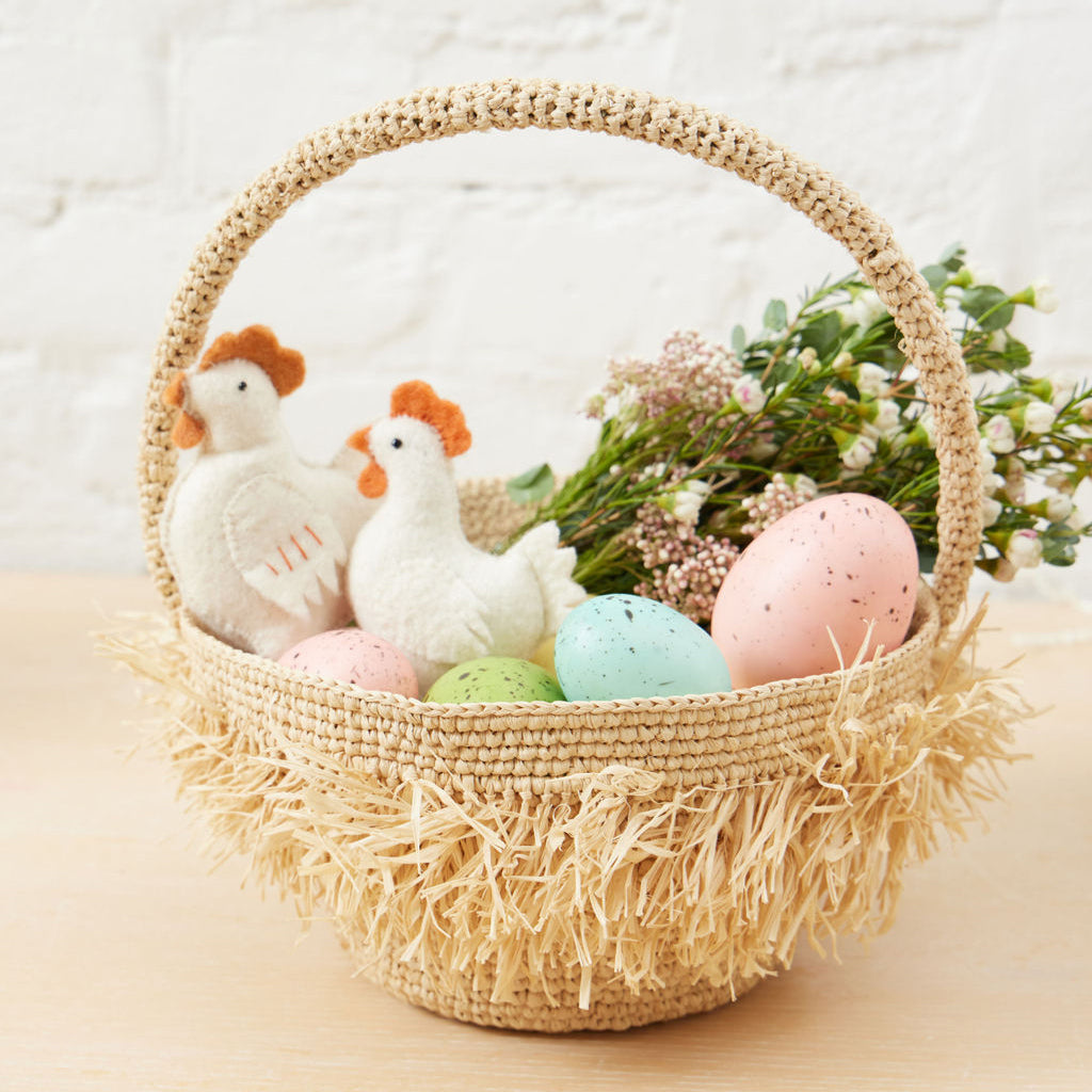 Little White Hen Ornament