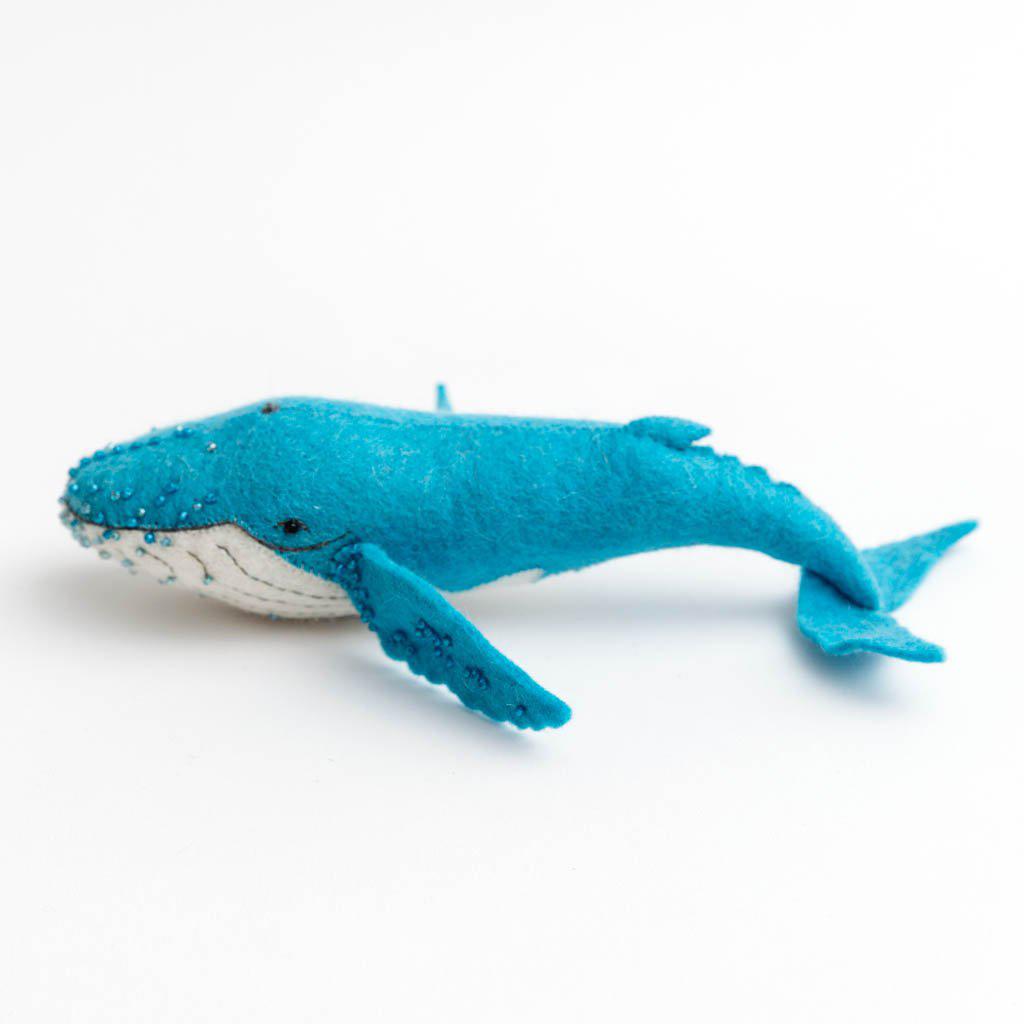 Majestic Wave Humpback Ornament