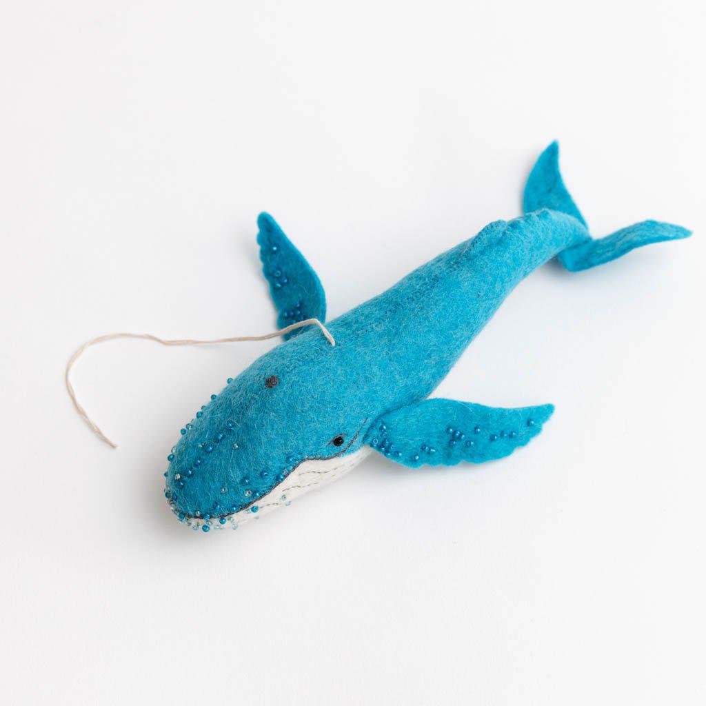 Majestic Wave Humpback Ornament