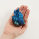 Mama bluebird felt ornament – handmade wool gift for new moms, symbolizing motherhood and nurturing