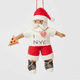 NYC Santa Ornament - Brown