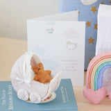 Teddy Baby Carriage Ornament