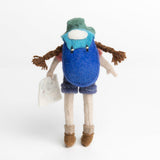 On the Trail Backpacker Ornament - Light
