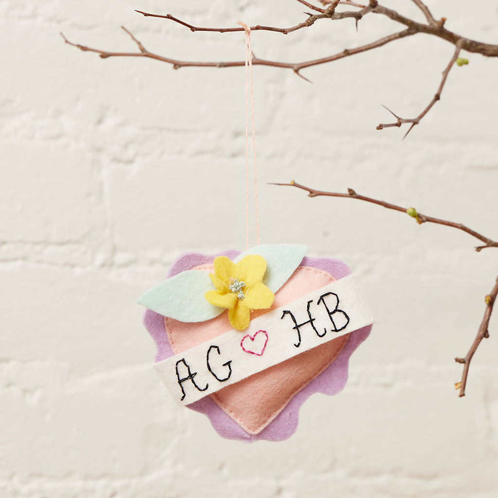 DIY KIT Pastel Heart Box